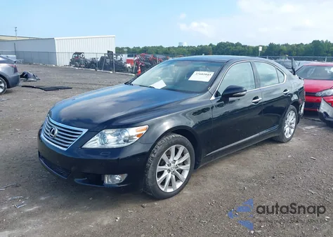 2010 Lexus Ls 460 z USA, uszkodzony, nr VIN JTHCL5EF8A5008297